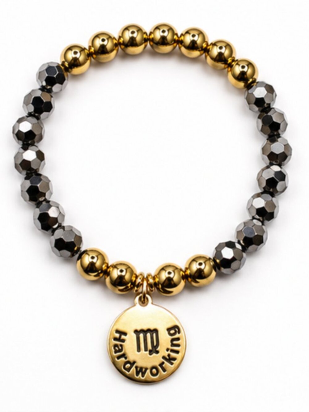 Avon Horoscope Beaded Charm Bracelet Virgo New In Original Box Fast Shipping